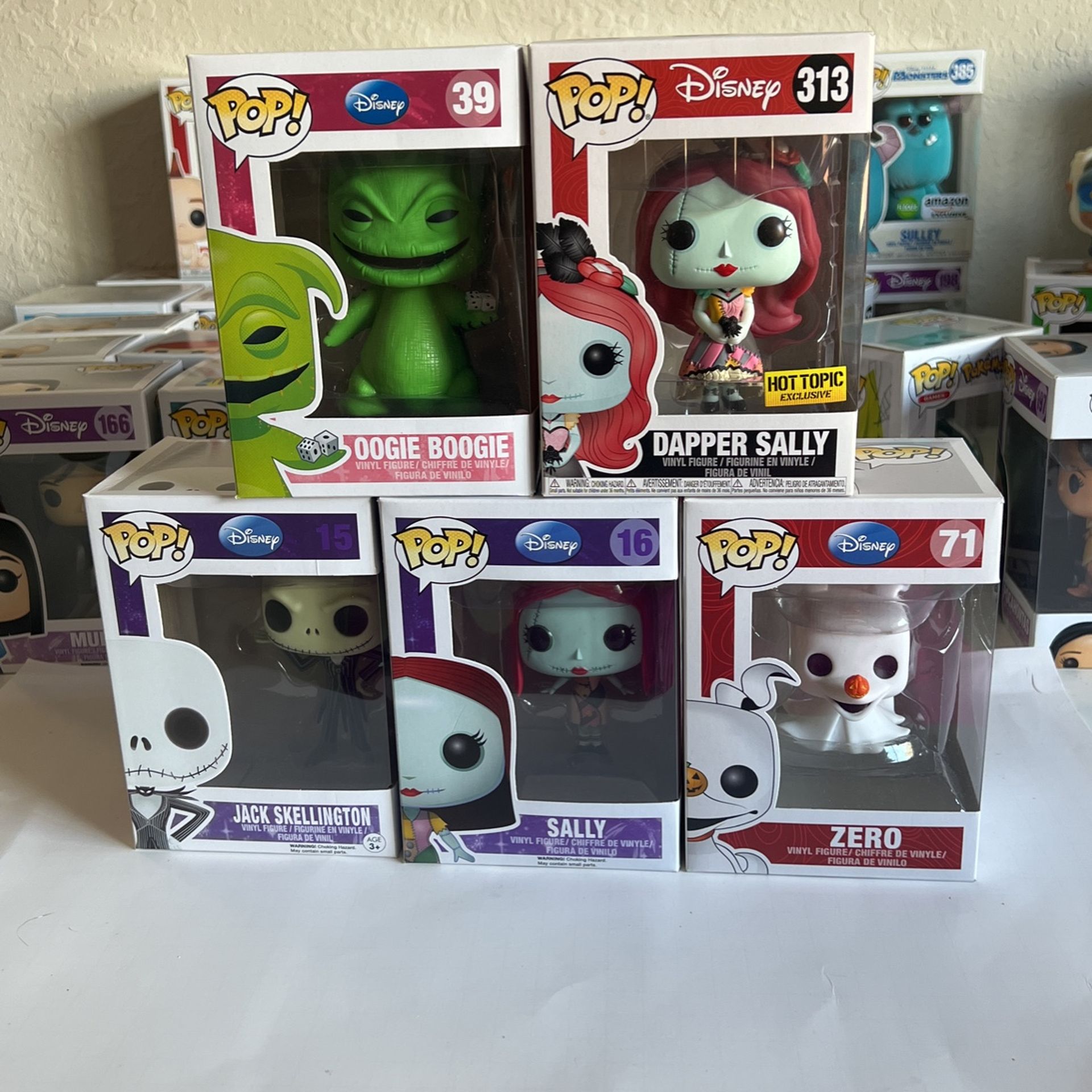 Nightmare Before Christmas Funko Pop Lot