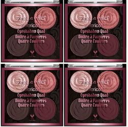 25 Pieces Of wet 'n wild Rebel Rose Color Icon Eyeshadow Quad, Bed Of Roses