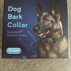 Dog Anti Barking Training Collar Brand New