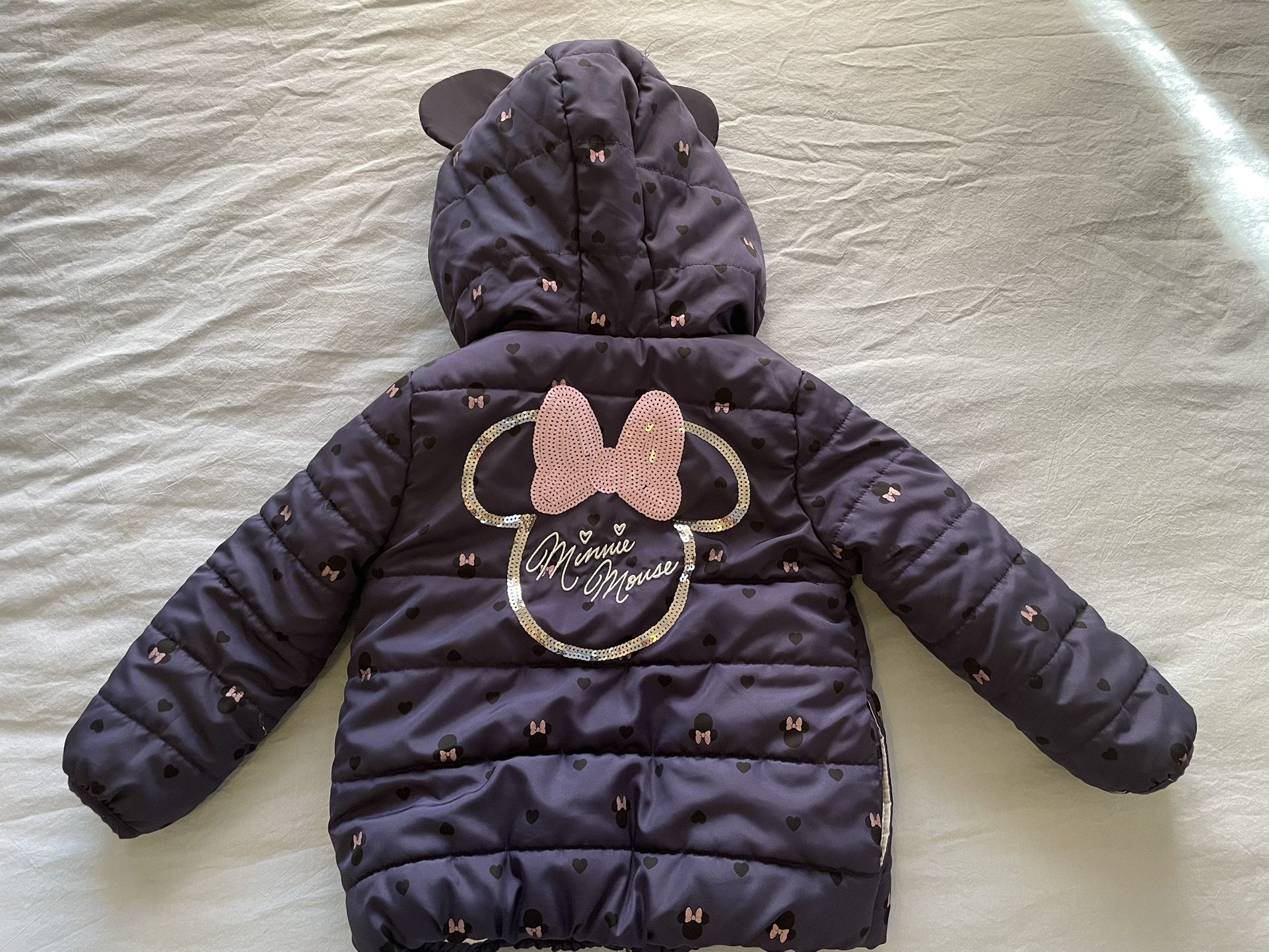Minnie Mouse Girls 4t Puffer
