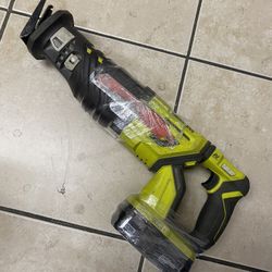 Ryobi P517 Saw Zaw w/ Battery No Charger 