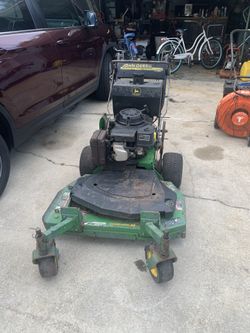 John Deere 36” and billy goat mower