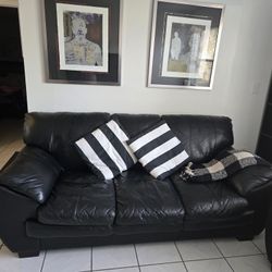 Italian Leather Sofa