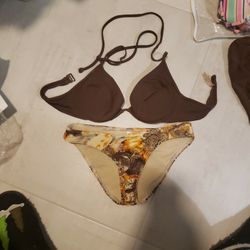 Victoria Secret Swim Bikini Set Top And Bottom 