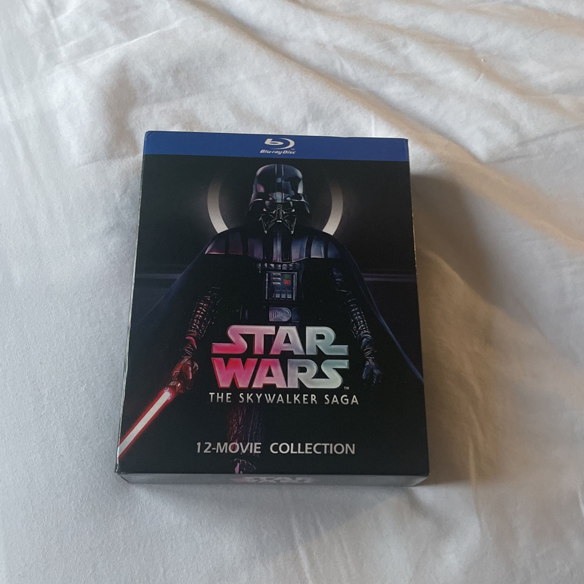 Star Wars The Skywalker Saga Blue Ray Disc 12 Movie Collection