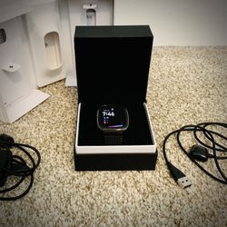 FITBIT SENSE 1 - WITH MAGNETIC MILANESE STRAP + 2 BONUS CHARGERS