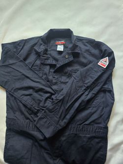 Bulwark FR Flame Resistant Coveralls - Size Large Regular Black