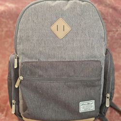 Vintage Eddie Bauer Backpack W Laptop Compartment 