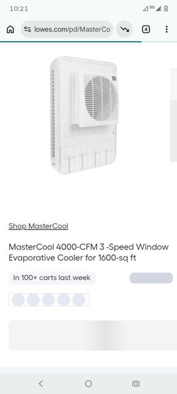 Evaporator cooler