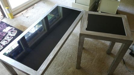 Coffee table and end table