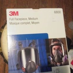 6800  BRAND NEW Respirator Medium