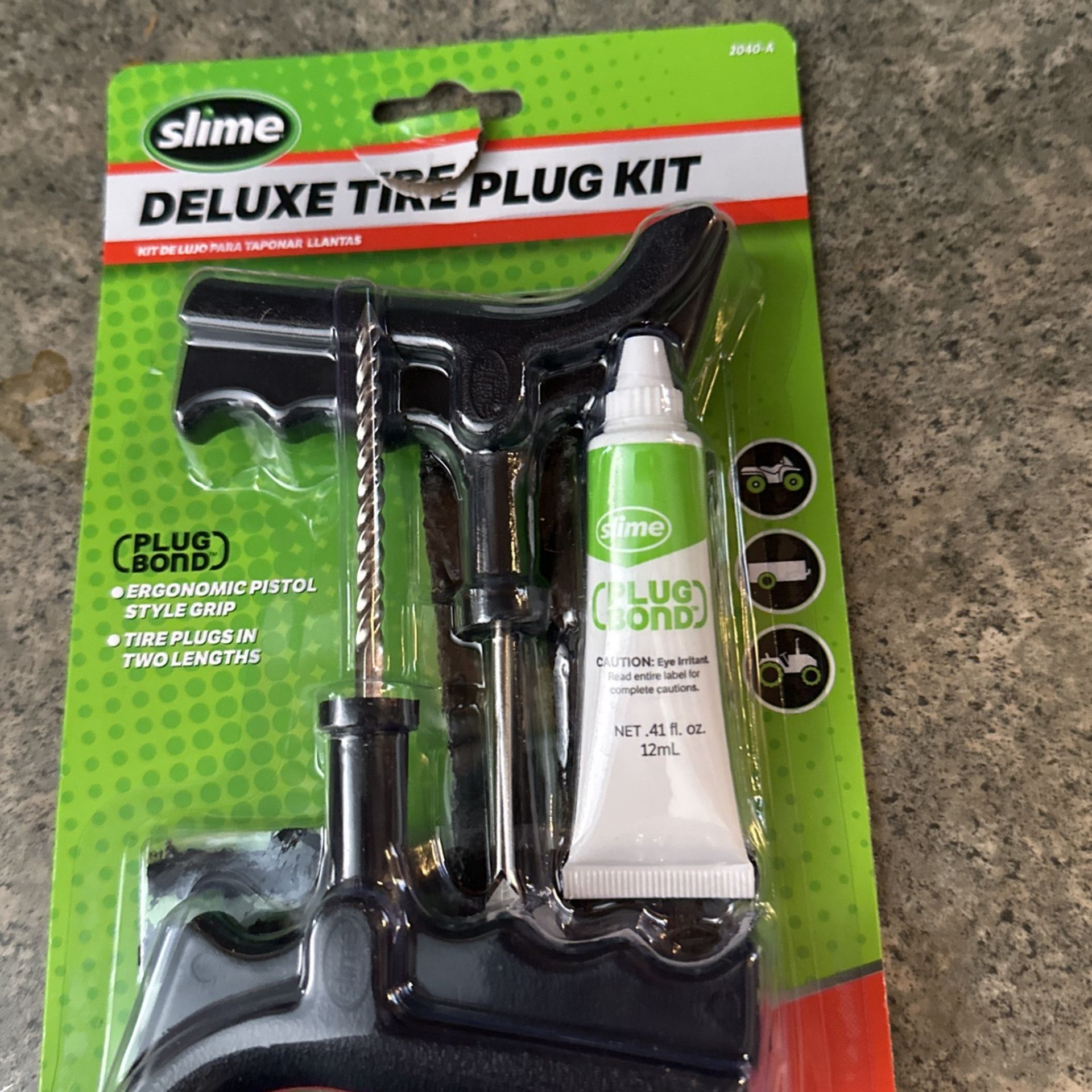 Deluxe Tire Plug Kit