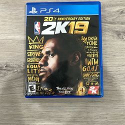 NBA 2K19 20th Anniversary PS4