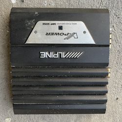 Alpine 2ch Amp