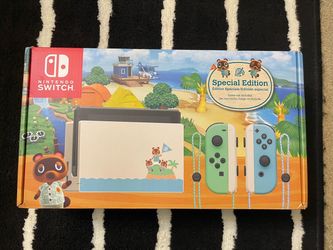 Nintendo Switch Animal Crossing Special Edition