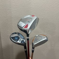 Golf driver, 5 wood and hybrid