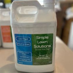 Liquid Lawn Food Growth and Green 128 oz. NEW