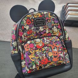 Disney Parks Loungefly Halloween Mickey and Friends Backpack