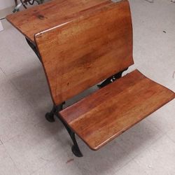 Old Vintage School Desk (1920's)