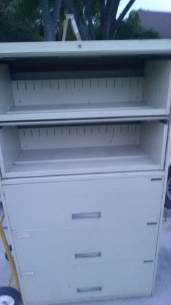 Large filing cabinet