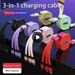 Brand New 3 In 1 Chargers All Colors.....
