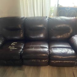 Leather Couch