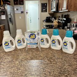 ☁️ SENSITIVE SKIN: All Free & Clear Detergent + Pods - $25 CASH