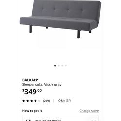BALKARP sleeper sofa (foldable)