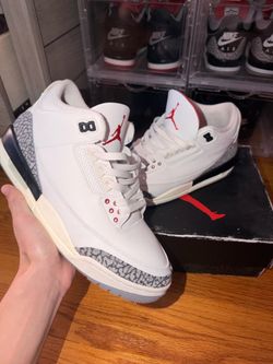 Jordan 3 White Cement