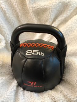 Bionic Body, 25lb Soft Kettlebell, Single