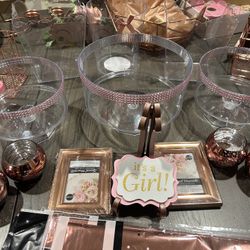 it’s a girl Decorations- for Baby Shower- things for a candy table