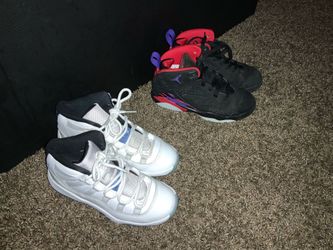 2 Pairs of Jordans