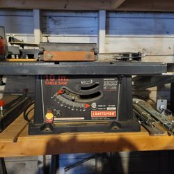 10in Craftsmman Table Saw