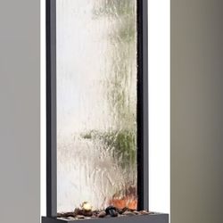 Alpine Glass Mirror Fountain 