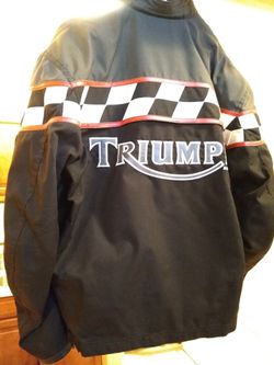 Triumph Logo Motorcycle Jacket