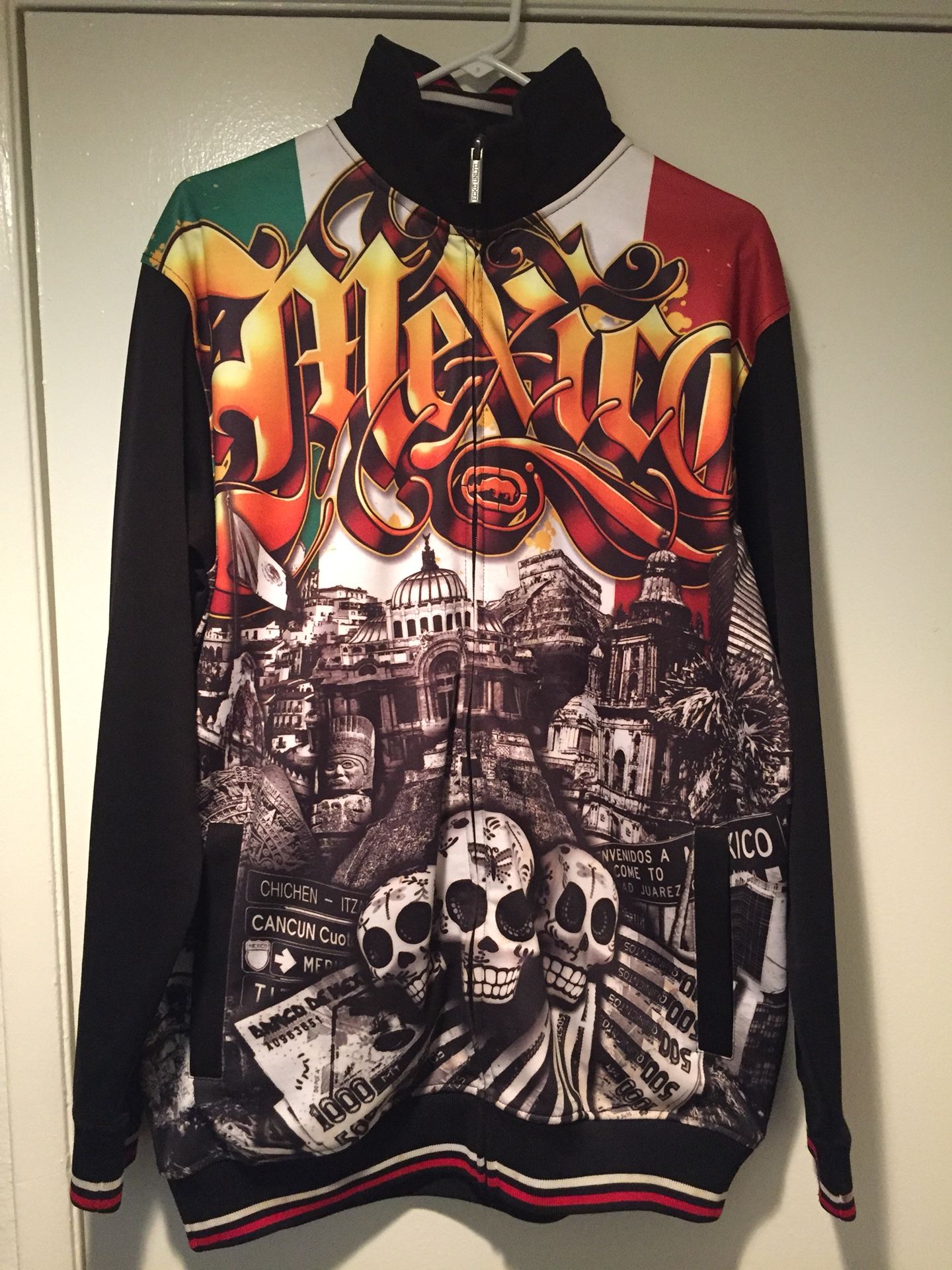MARC ECKO MEXICO CITY DAY OF THE DEAD SKULLS AZTEC WARRIOR