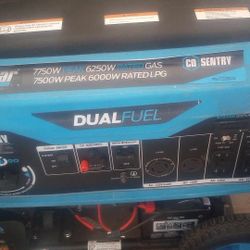 7750w Dual Fuel Generator