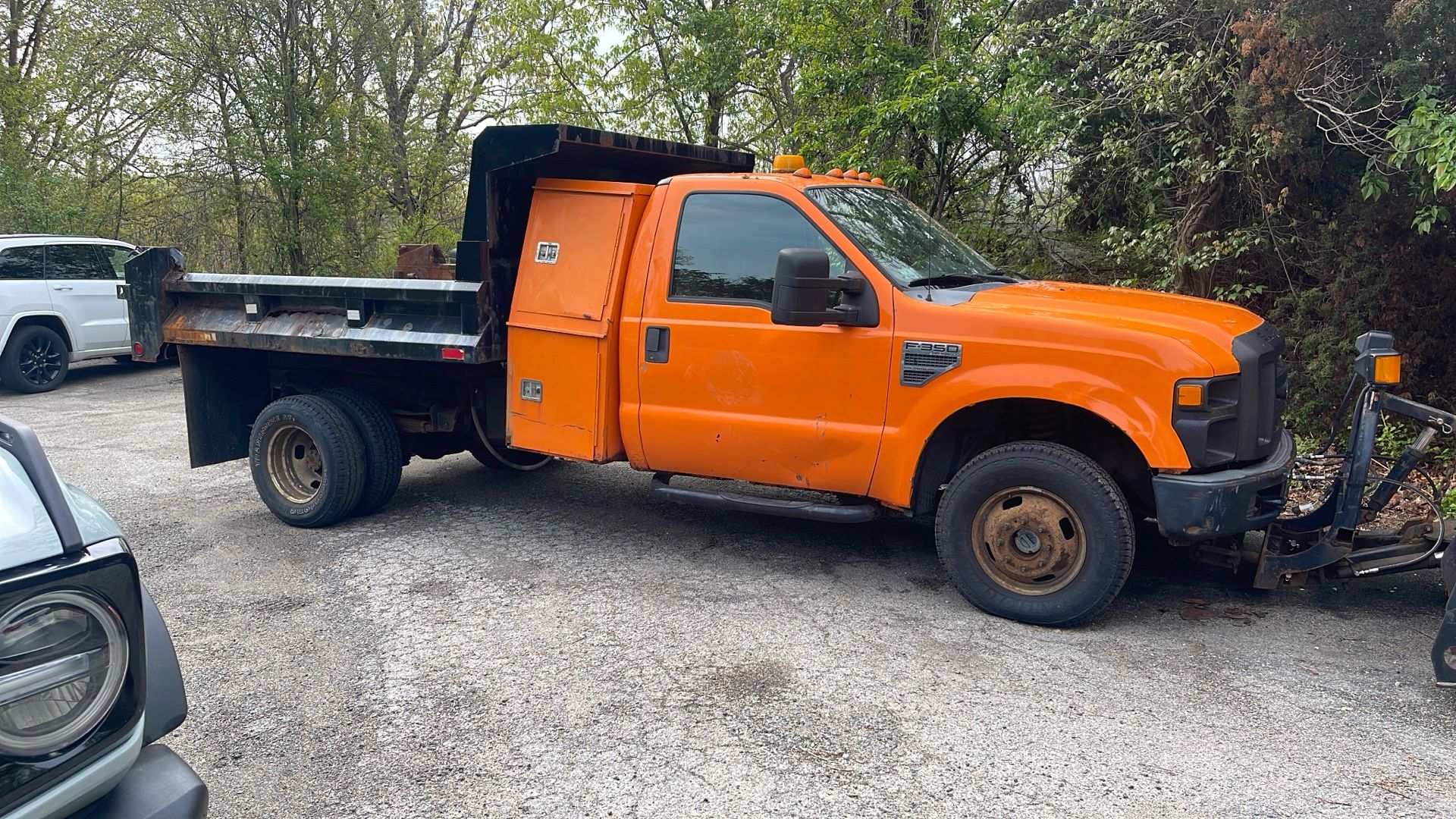 2008 Ford F350 Dump Truck With Plow