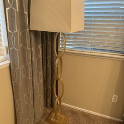 Gold Floor Lamp 