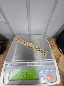 36MM MENS 18K YELLOW GOLD PRESIDENT WATCH BAND FOR ROLEX 1803, 18028, 18038