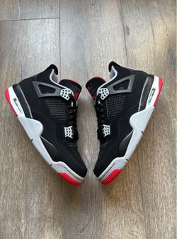 Jordan 4 Retro Bred 2019 Mens Size 9