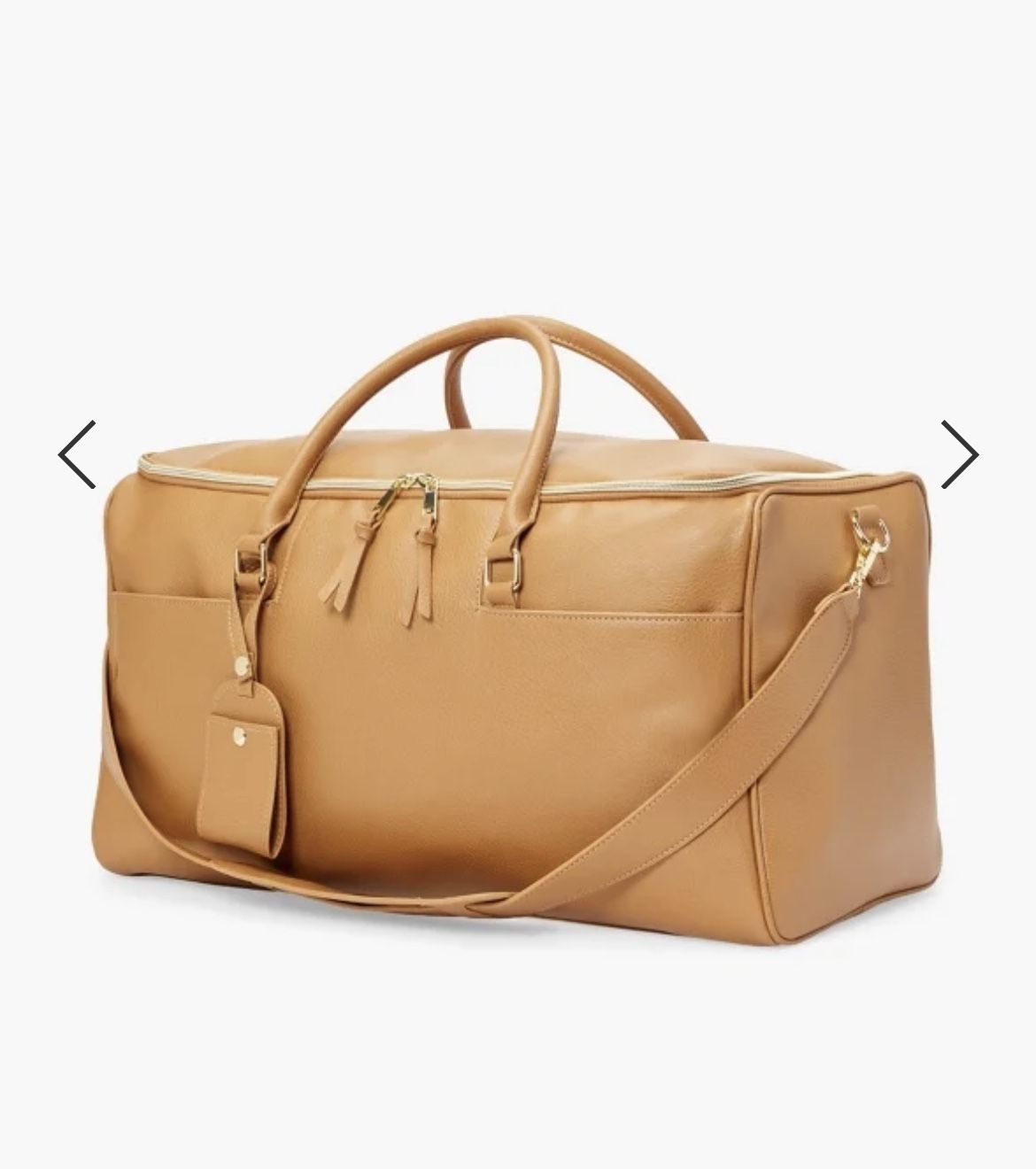Weekender bag Light Camel Color 