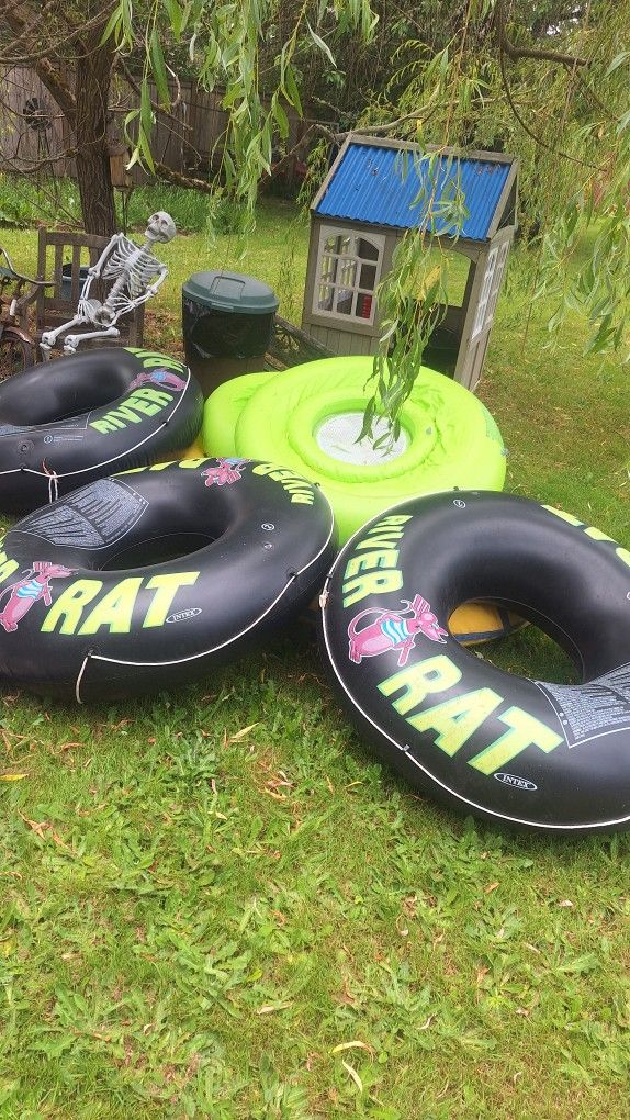 5 SWIM TUBES $10 EACH OR $40 FOR ALL