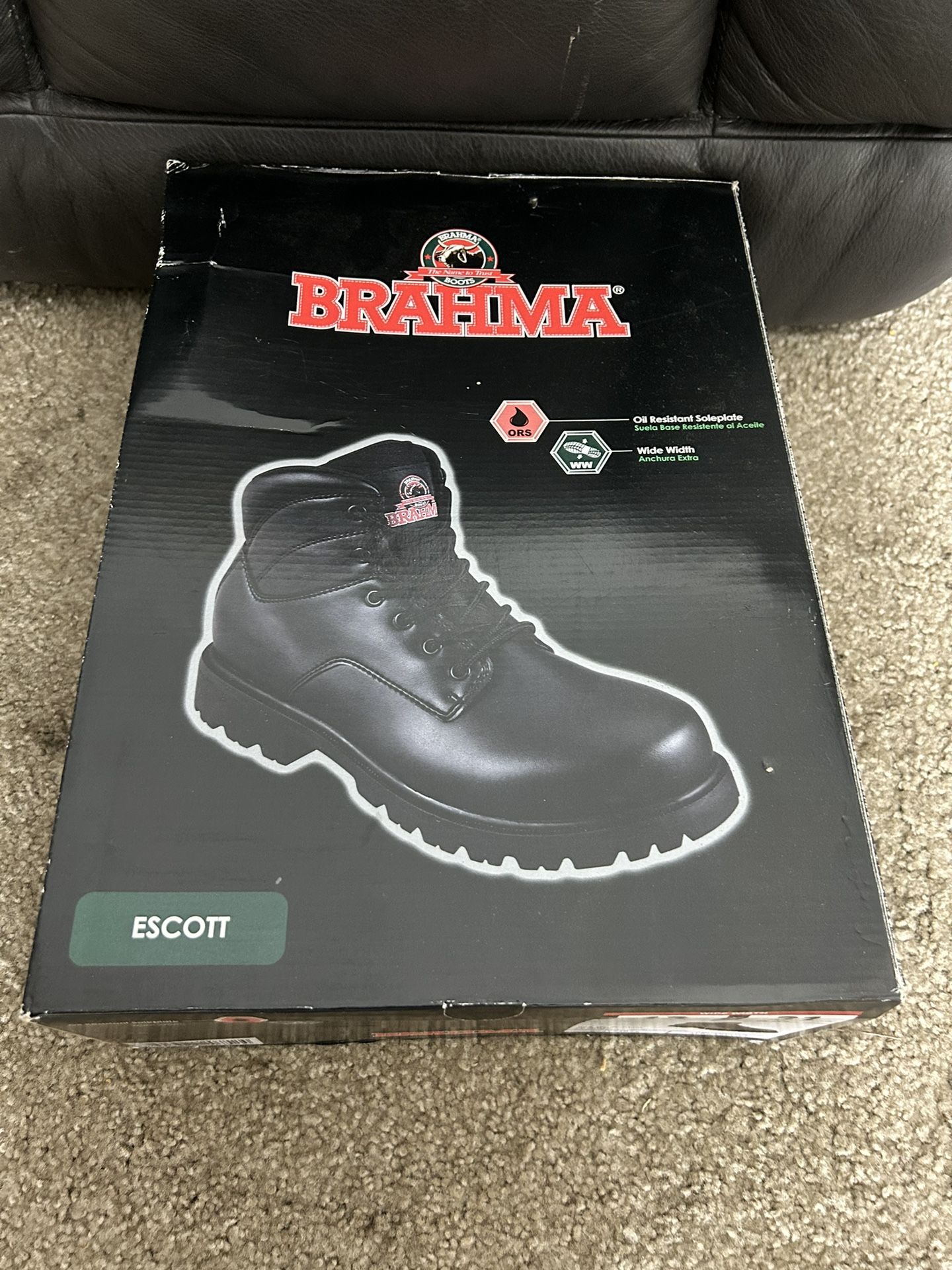 Brahma Black Boots