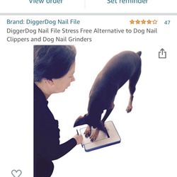 Nail File Digger Dog