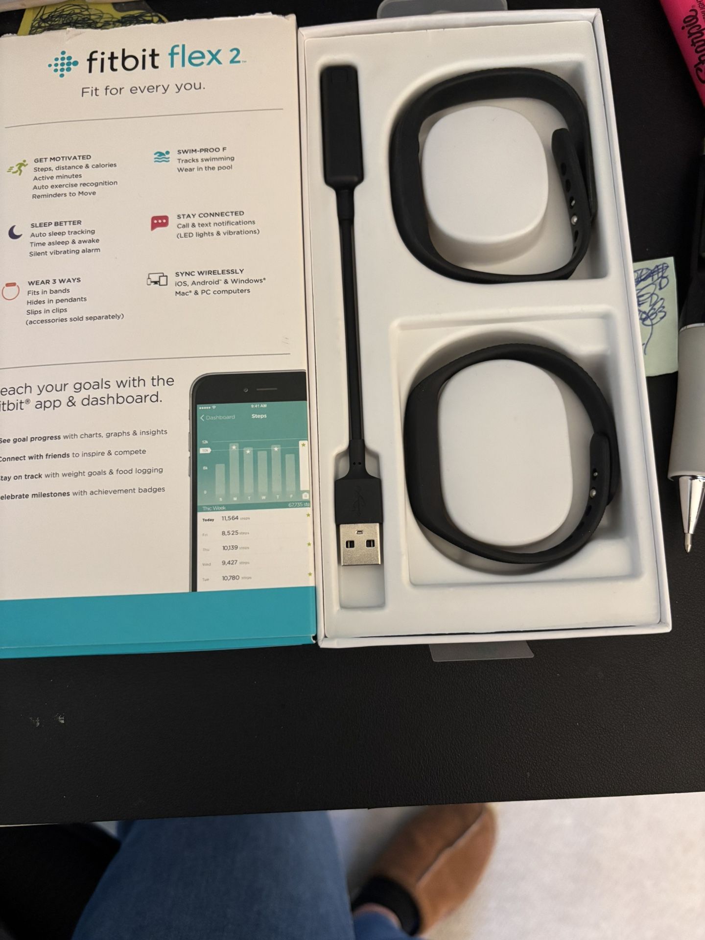 Fitbit  Flex 2 Tracker. 