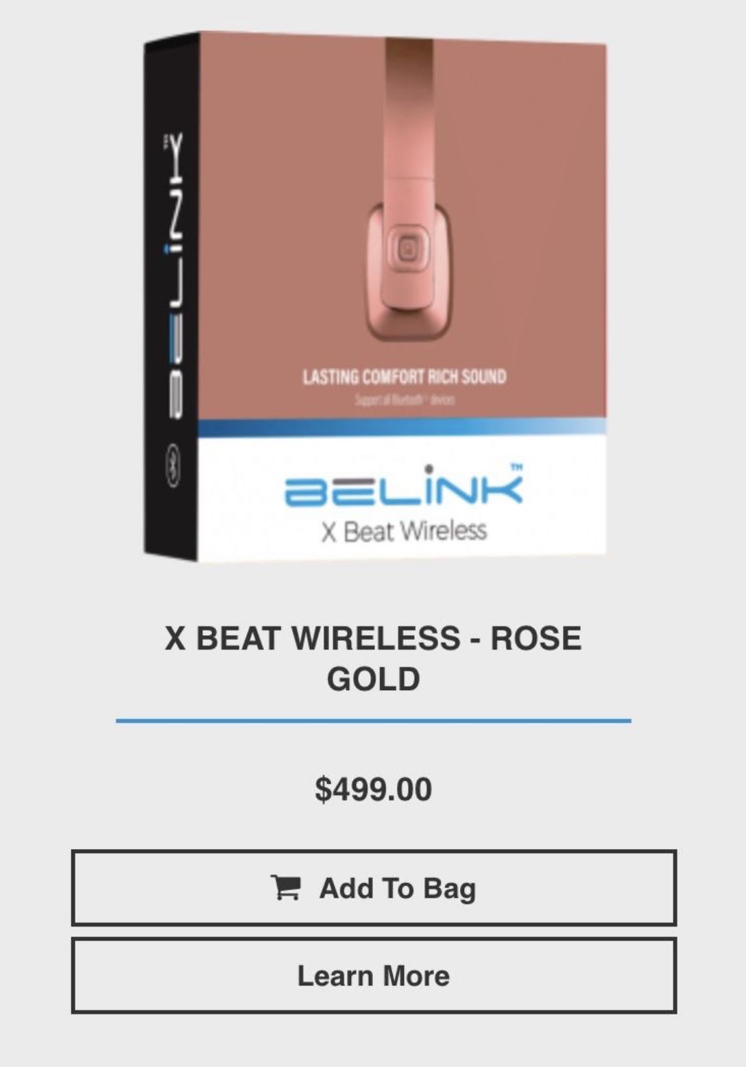 Belink X Beat Wireless Headphones