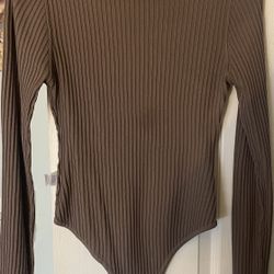 Fashion Nova Longsleeve Turtleneck Bodysuit
