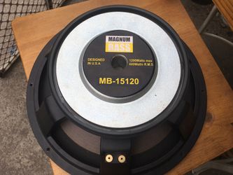 2 Magnum Bass 15-inch