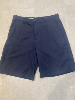 Mens Navy Blue Izod Classic Golf Shorts